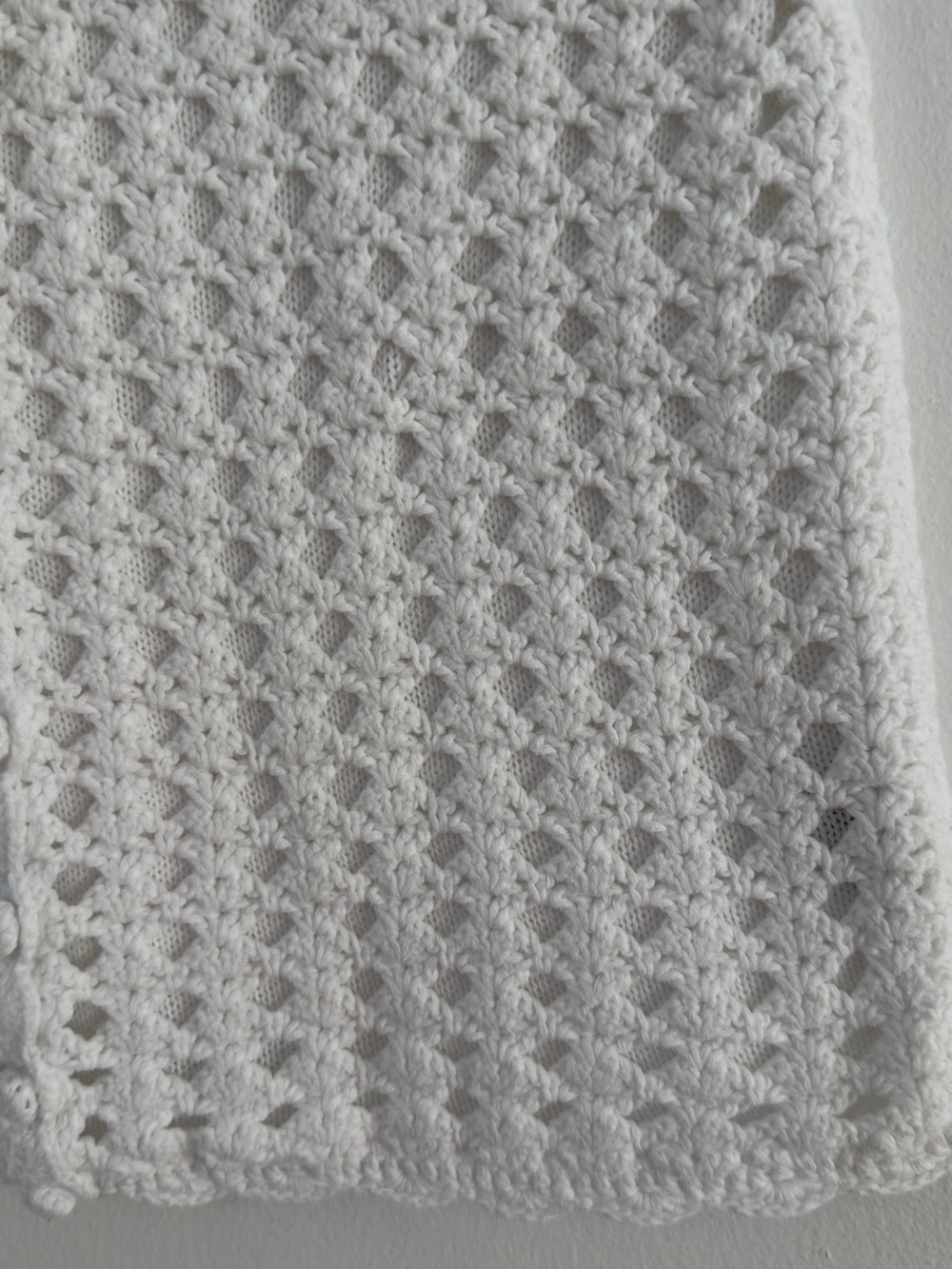 RtA White Strapless Crochet Mini Dress - Picture 10 of 12